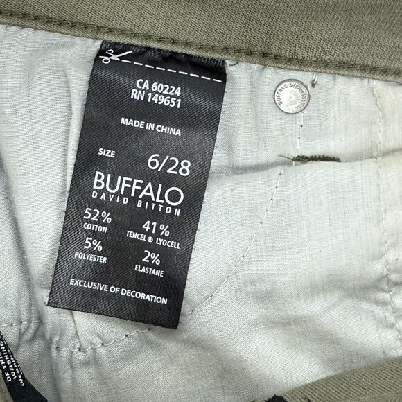 Buffalo David Bitton Jeans Women 6 -28 Havana High Rise Soft Stretch Ankle Pants - Picture 12 of 16